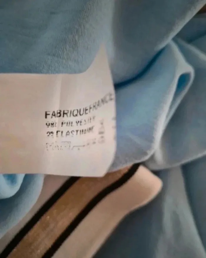 Veste fine bleu ciel Tendance Paris Taille 40 Neuve - photo numéro 6
