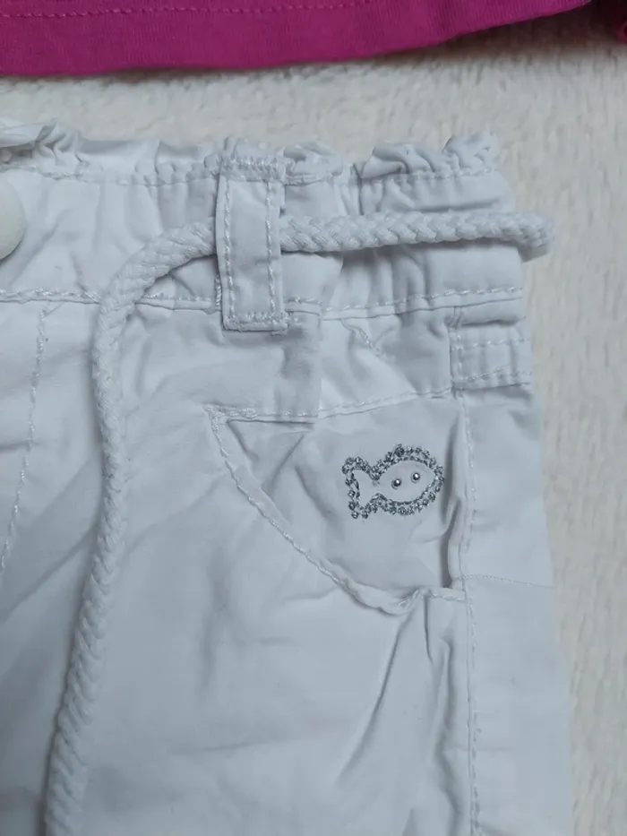 Tee-shirt et short 6 mois - photo numéro 5
