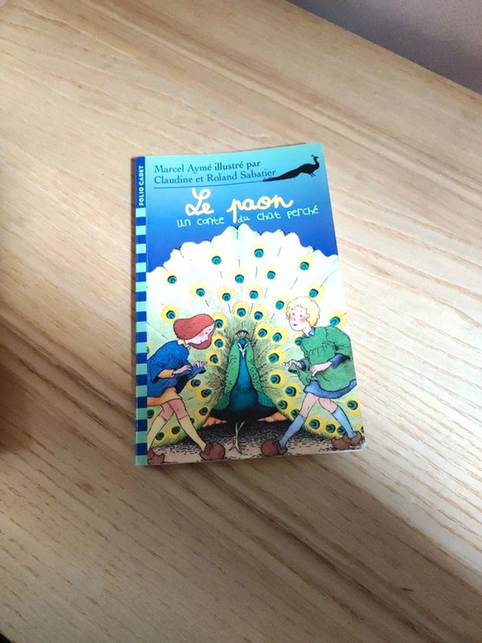 Le paon un compte du Chat perché