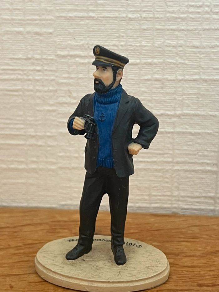 Figurine en résine-Collection Tintin–Capitaine Haddock-9 cm–Paramount Pictures