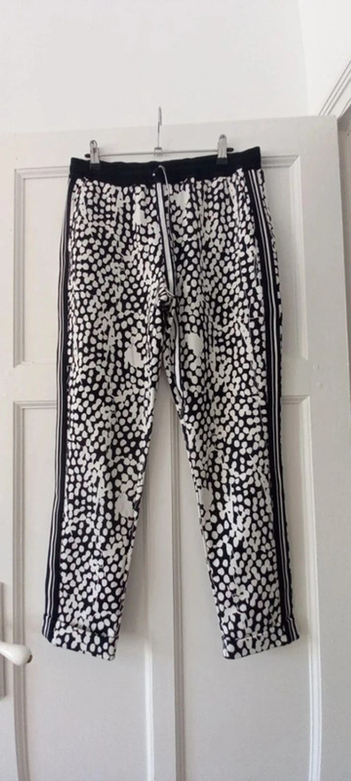 Pantalon tacheté noir et blanc Indies 44 - photo numéro 2