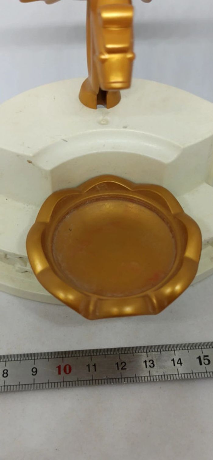 Décor de fontaine avec dragon doré playmobil - photo numéro 3