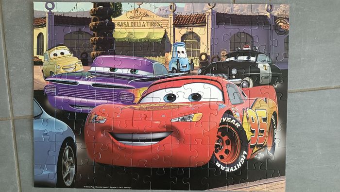 Puzzle 100 pièces cars - photo numéro 2