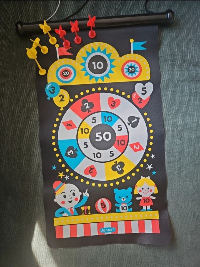 Jeu de fléchettes aimantées fête foraine