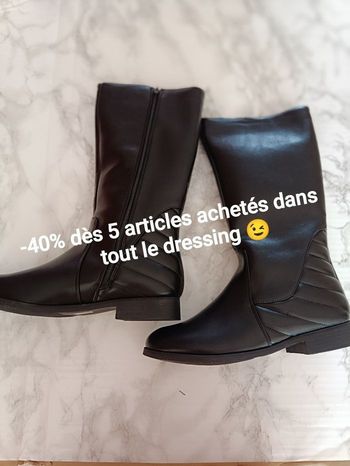 Eram bottes mi-hautes noires