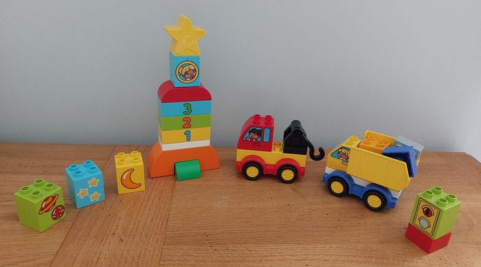 Camion benne + dépanneuse + fusée - Lego Duplo - photo numéro 2