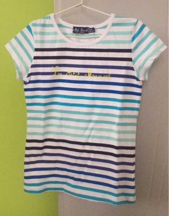 T shirt haut été 6 ans fille Little Marcel Neuf