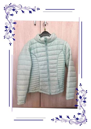 Veste bombers trafic L turquoise