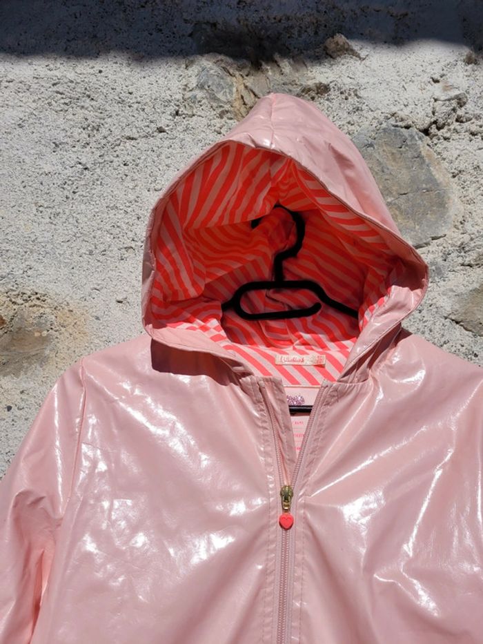 Superbe veste imperméable Billieblush, rose bonbon 🍬, 12 ans - photo numéro 2