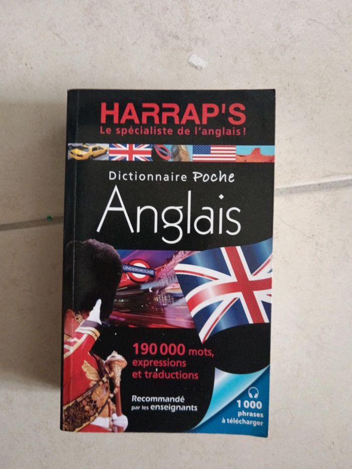 Dictionnaire anglais