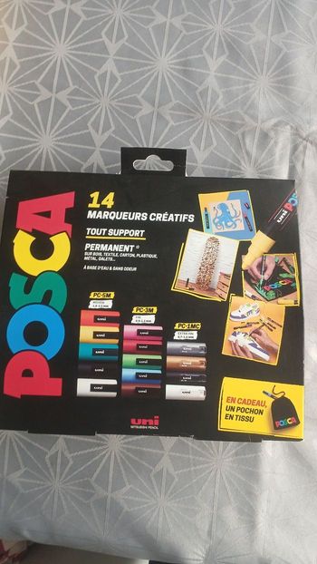 14 marqueurs posca neuf