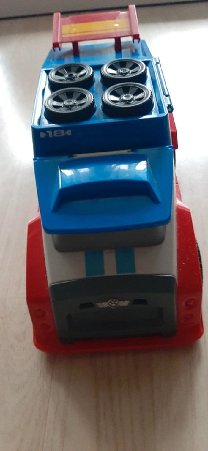 Camion mobile Pit Stop Team Ready Race Rescue Paw Patrol - photo numéro 5
