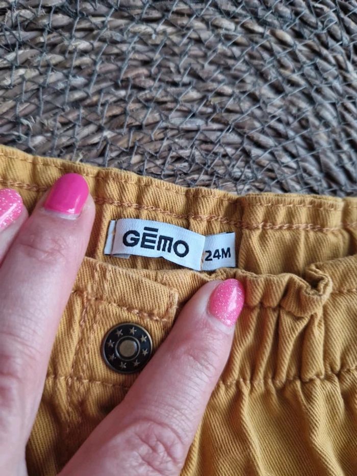 Joli short Gémo taille 24 mois - photo numéro 3