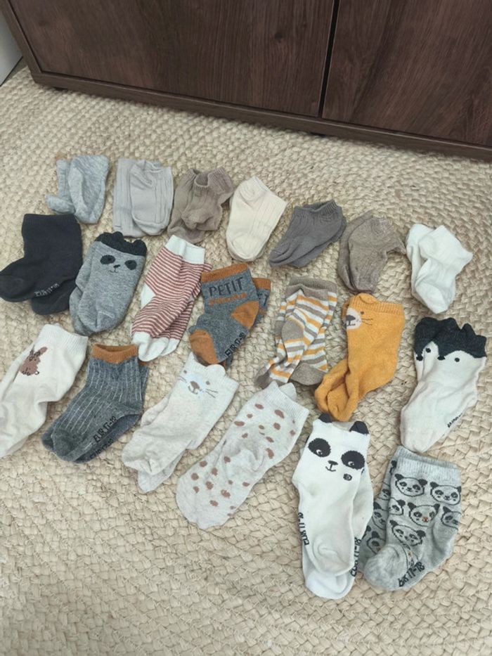 Lot de 20 paires de chaussettes