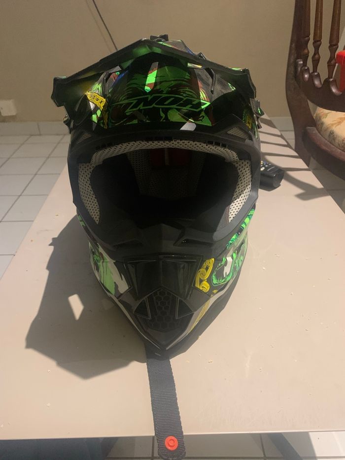 Casque enfants moto de cross - photo numéro 3