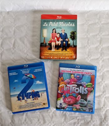 Lot blu ray comédie / film animation