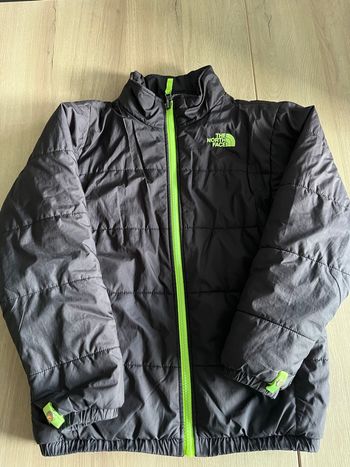 Doudoune enfant The North Face noir / vert – 10/12 ans – excellent état