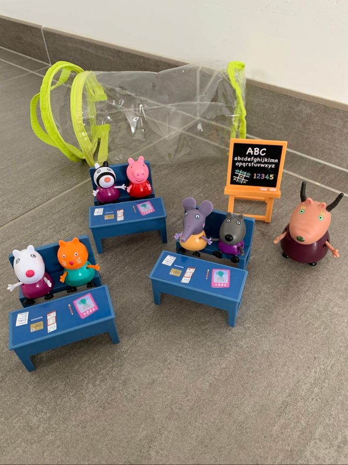 La salle de classe de Peppa Pig