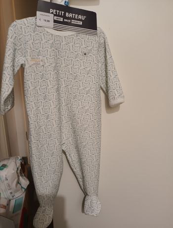 Pyjama petit bateau neuf 6 mois