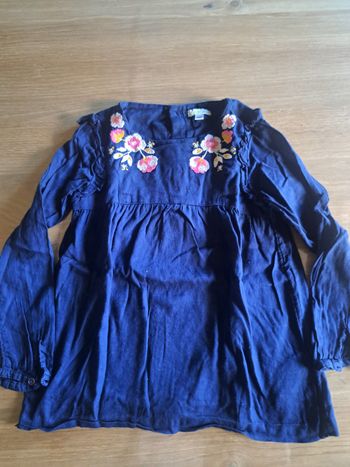 Blouse vert baudet 8 ans