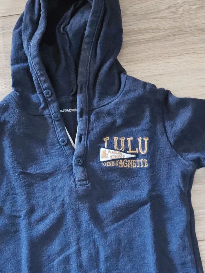 Pull léger 18 mois Lulu castagnette - photo numéro 2