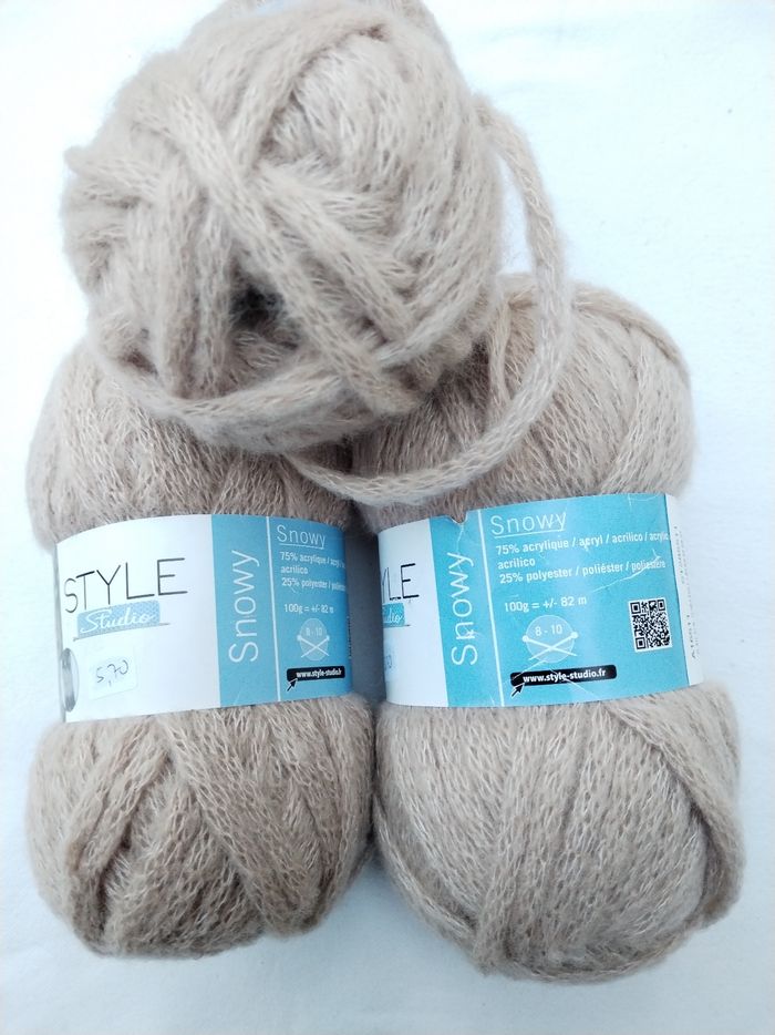 Laine Lot de 3 pelotes de Laine - photo numéro 5