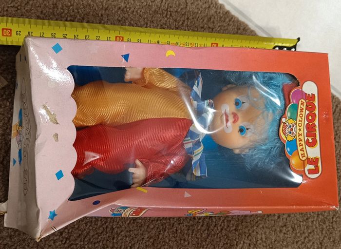 Poupée clown happy clown cirque - photo numéro 3