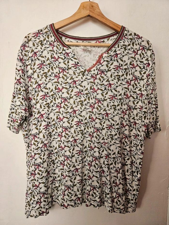 Tee-shirt Nathalie Andersen by Damart Taille 46/48 🌿