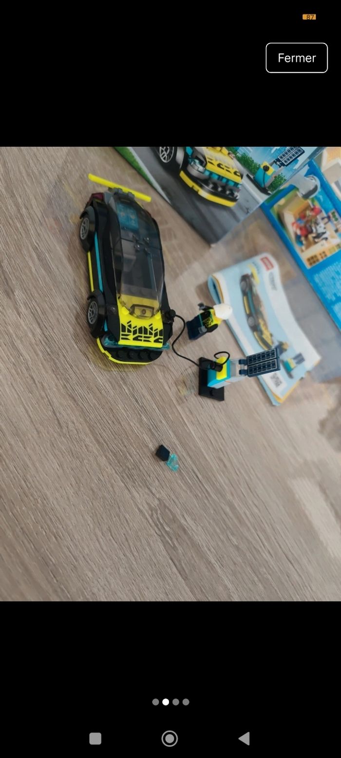 Lego voiture de sport électrique 60383 - photo numéro 2