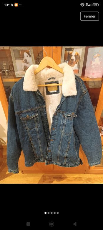 Veste en jeans mouloute