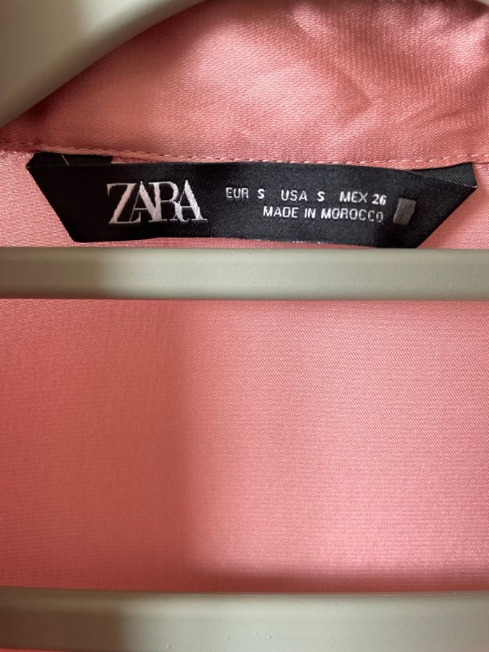 Chemise rose Zara - photo numéro 2