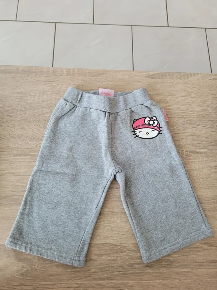 Lot de 3 pantalons fille en 9 mois - photo numéro 8