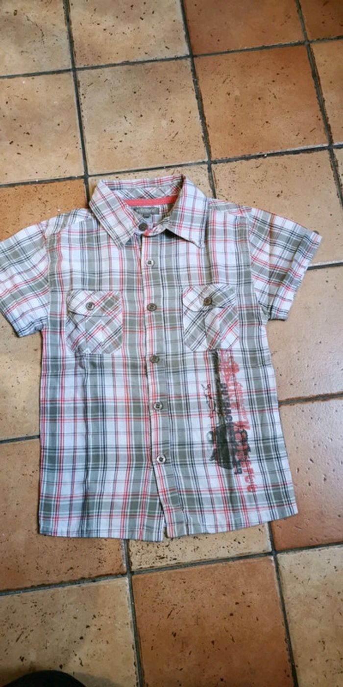 Chemise manches courtes