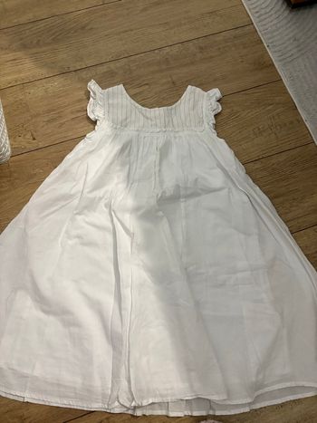 Robe blanche 8 ans