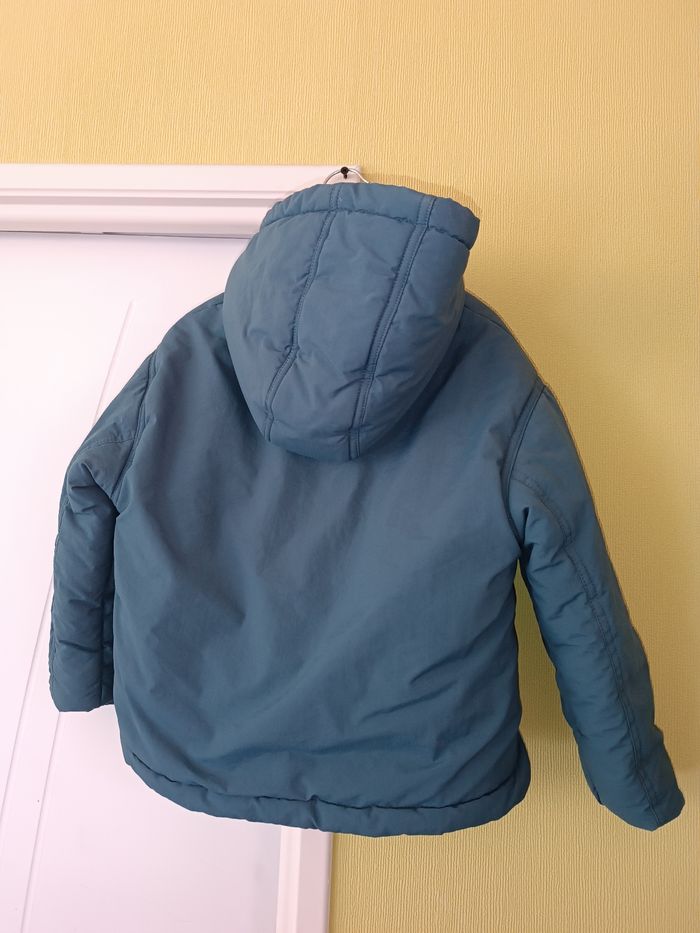 Manteau doudoune bleu - photo numéro 2