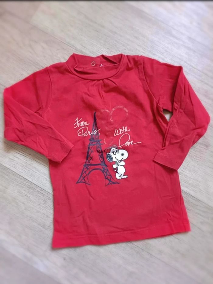 Sous pull 12 mois 74 cm
