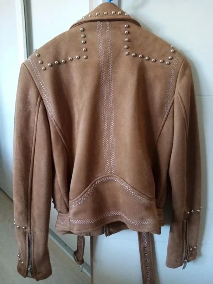 Blouson clouté Zara - photo numéro 2