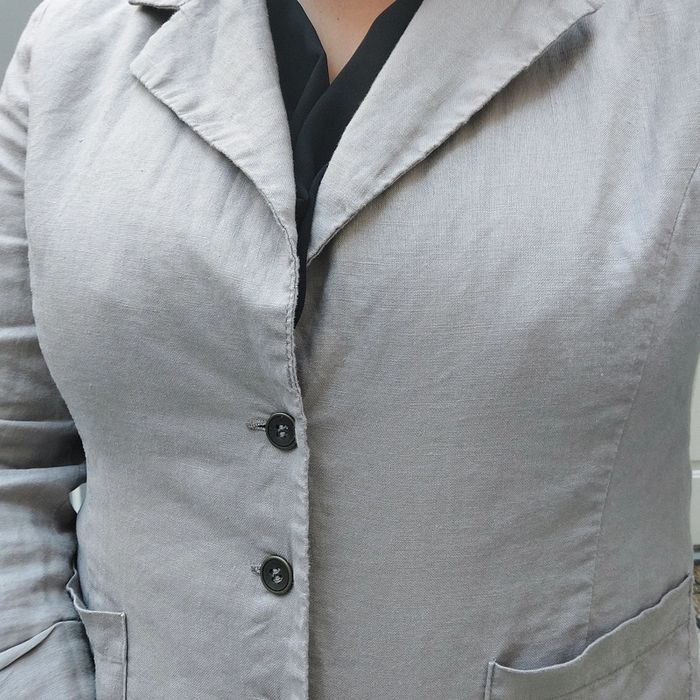 Veste en lin pour taille 38/40 - photo numéro 3