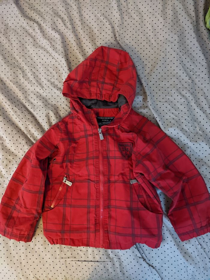 Blouson demi saison avec capuche - photo numéro 2