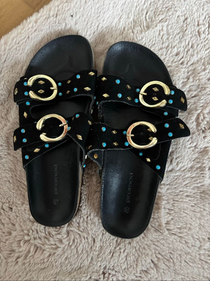 Claquettes à clous - photo numéro 3