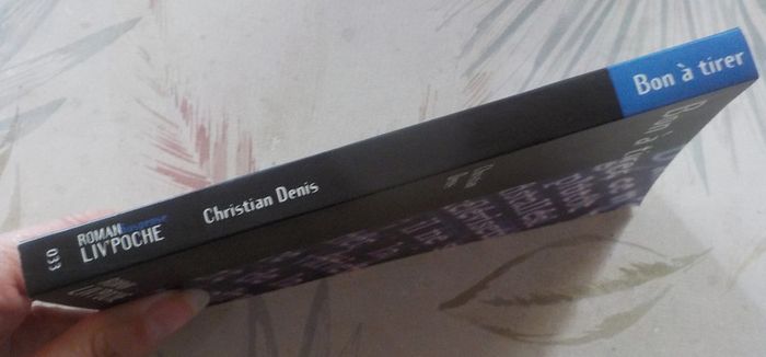 Bon à tirer de Christian Denis Ed. Liv'Poche Suspense - photo numéro 3