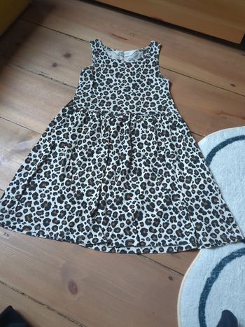 Robe léopard 4 - 6 ans h&m