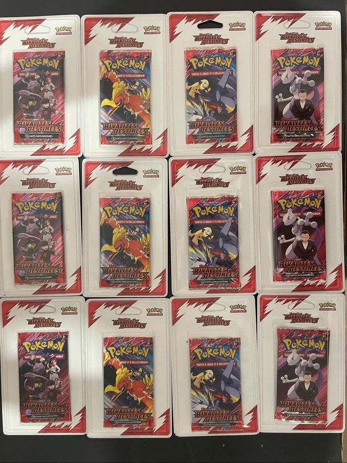 Booster Cartes Pokémon RIVALITES DESTINEES EV10 Scellé FR NEUF x12