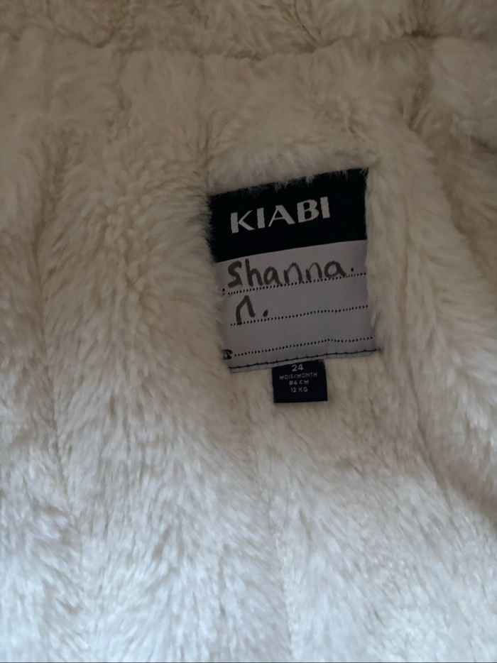 Manteau bébé fille 24mois - photo numéro 4