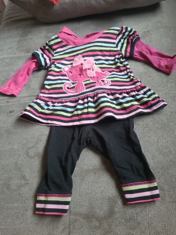 Ensemble manches longues + pantalon