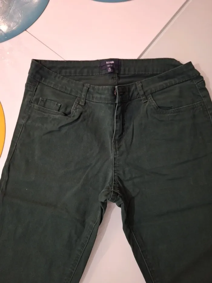 Lot 5 pantalons jeans 40 - photo numéro 11