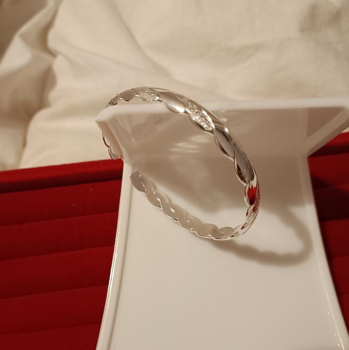 Solide bracelet en argent S 925 - photo numéro 2