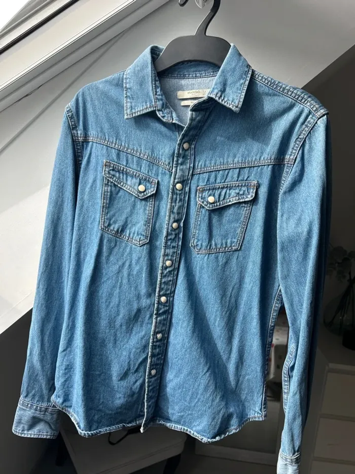 Chemise en jean Mango taille XS homme