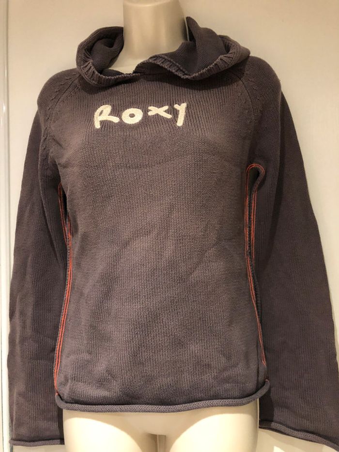 Sweat-shirt roxy en coton taille 2 - photo numéro 7