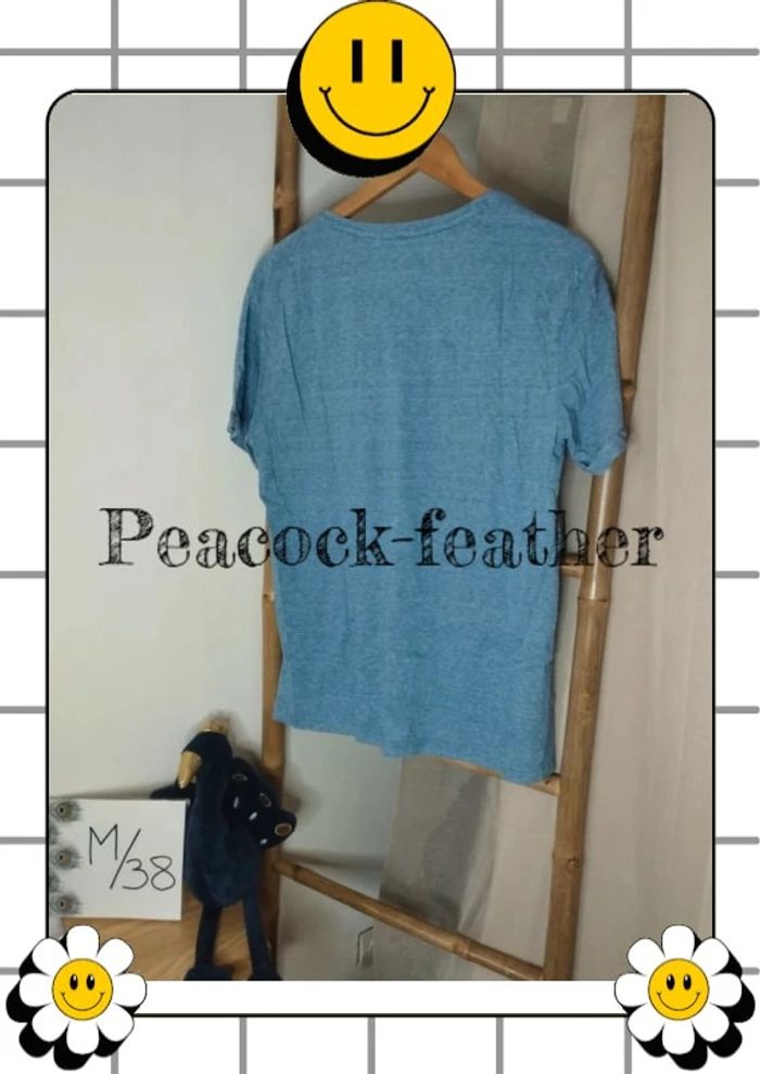 T-shirt Kaporal bleu neuf M - photo numéro 2